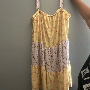 mini floral summer dress